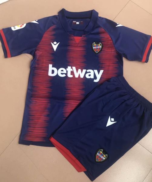 Levante 1a Equipación 2019/20 Kit Junior - Haga click en la imagen para cerrar